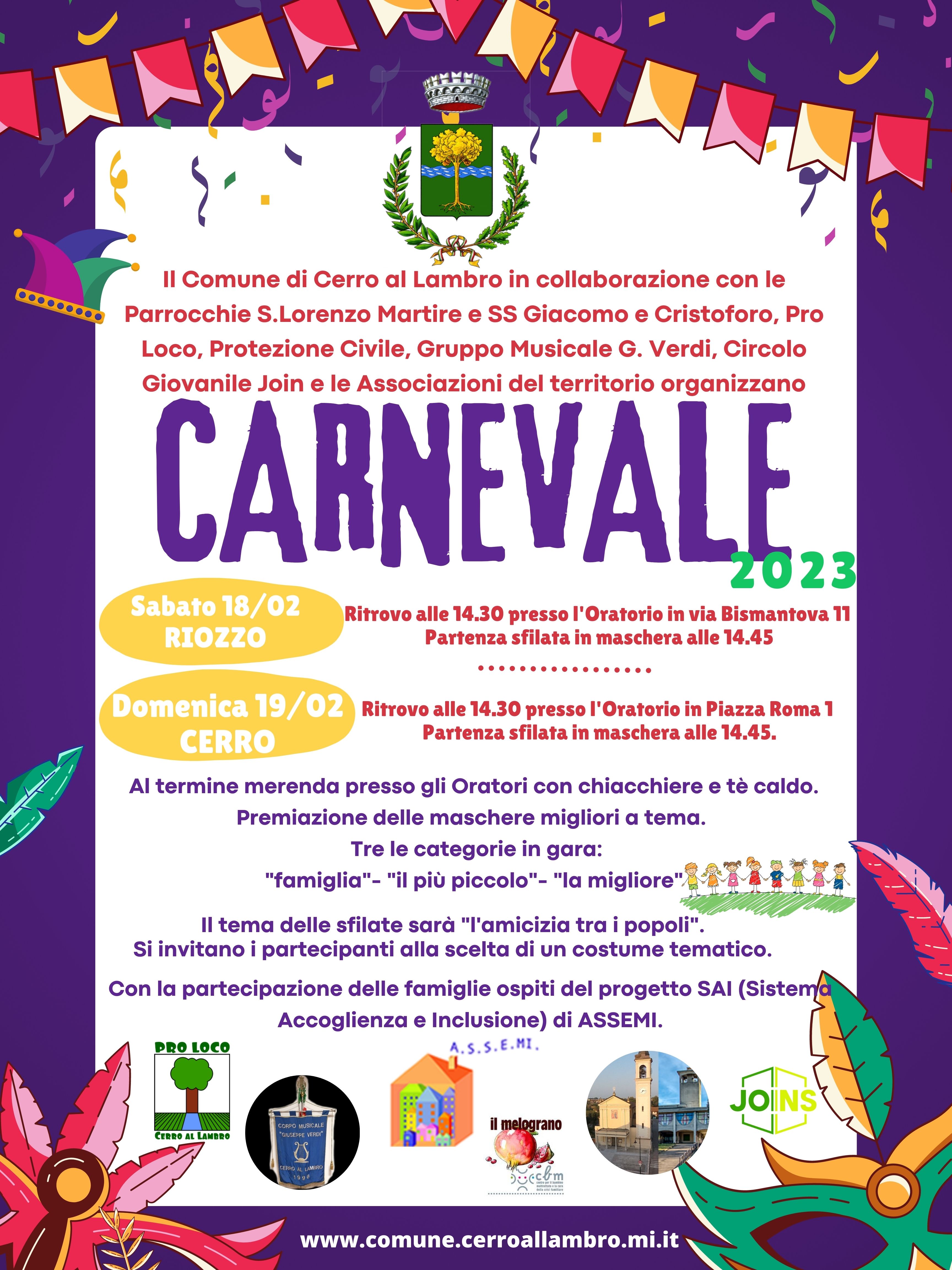 Festeggiamo il Carnevale