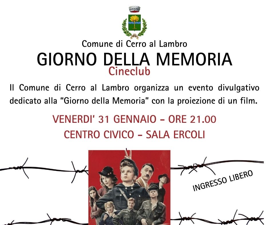 Giorno della Memoria Cineclub