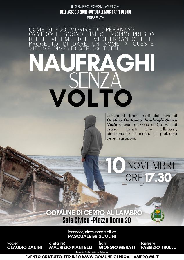 Concerto Musica-Parole "Naufraghi senza volto"