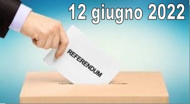 Referendum domenica 12 giugno 2022