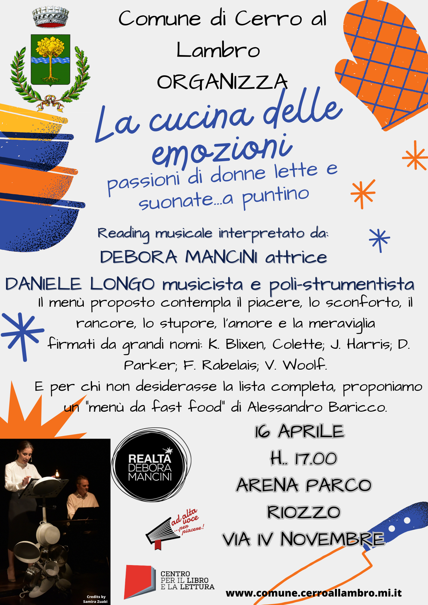 Reading Musicale alla Festa di Primavera 16 APRILE