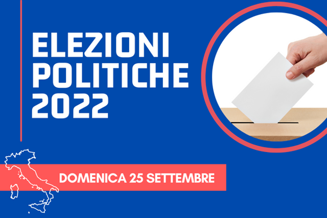 Elezioni Politiche 25 Settembre 2022 - Apertura straordinaria Ufficio 