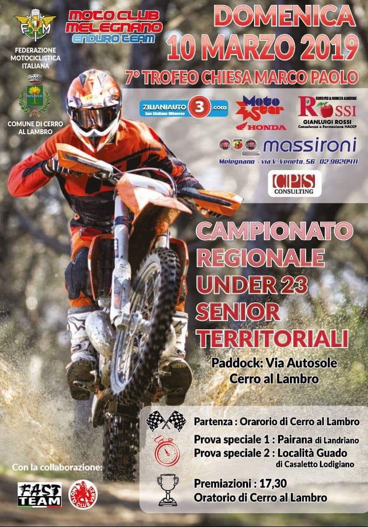 7° Trofeo Chiesa Marco Paolo