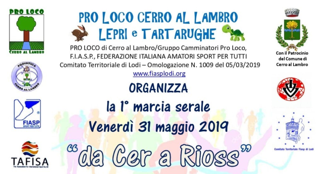 Prima Marcia Serale “Da Cer a Rioss”
