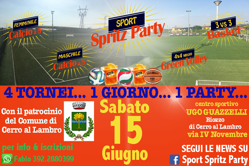 Sport Spritz Party