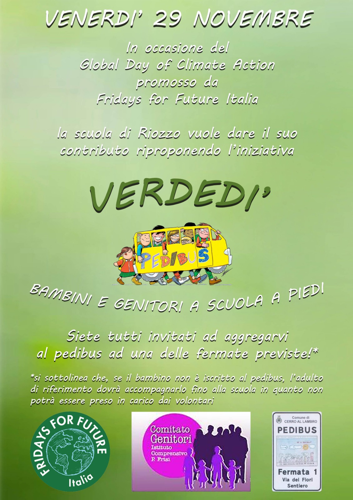 Fridays For Future – Verdedì