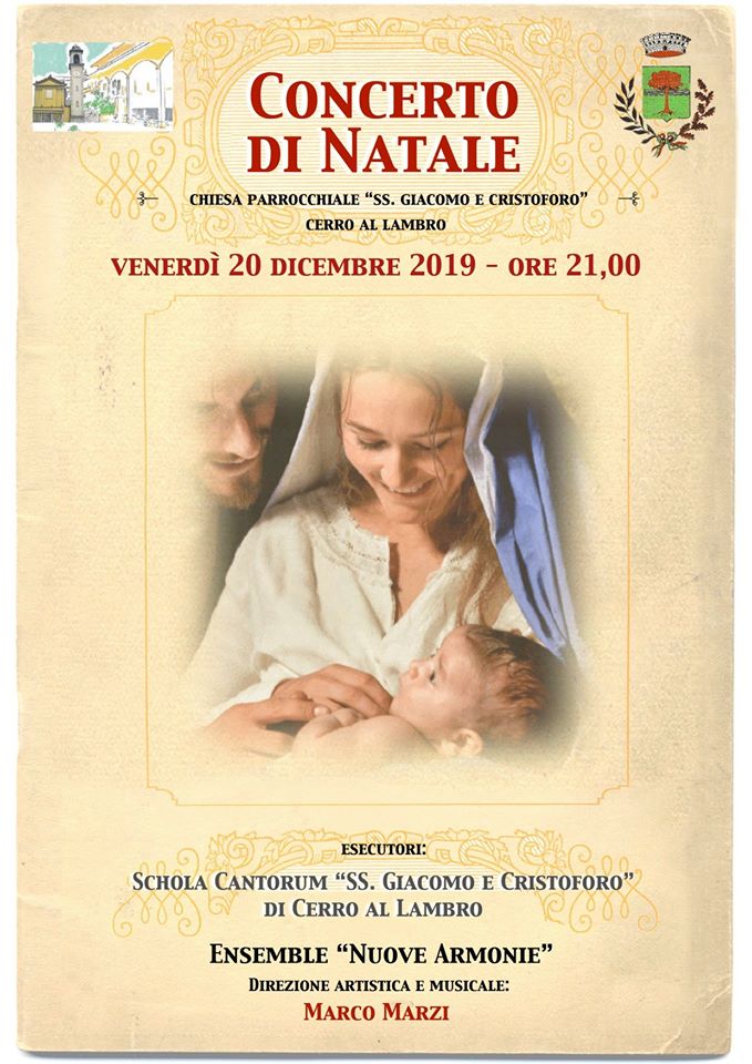 Concerto di Natale della Schola Cantorum “SS. Giacomo e Cristoforo”